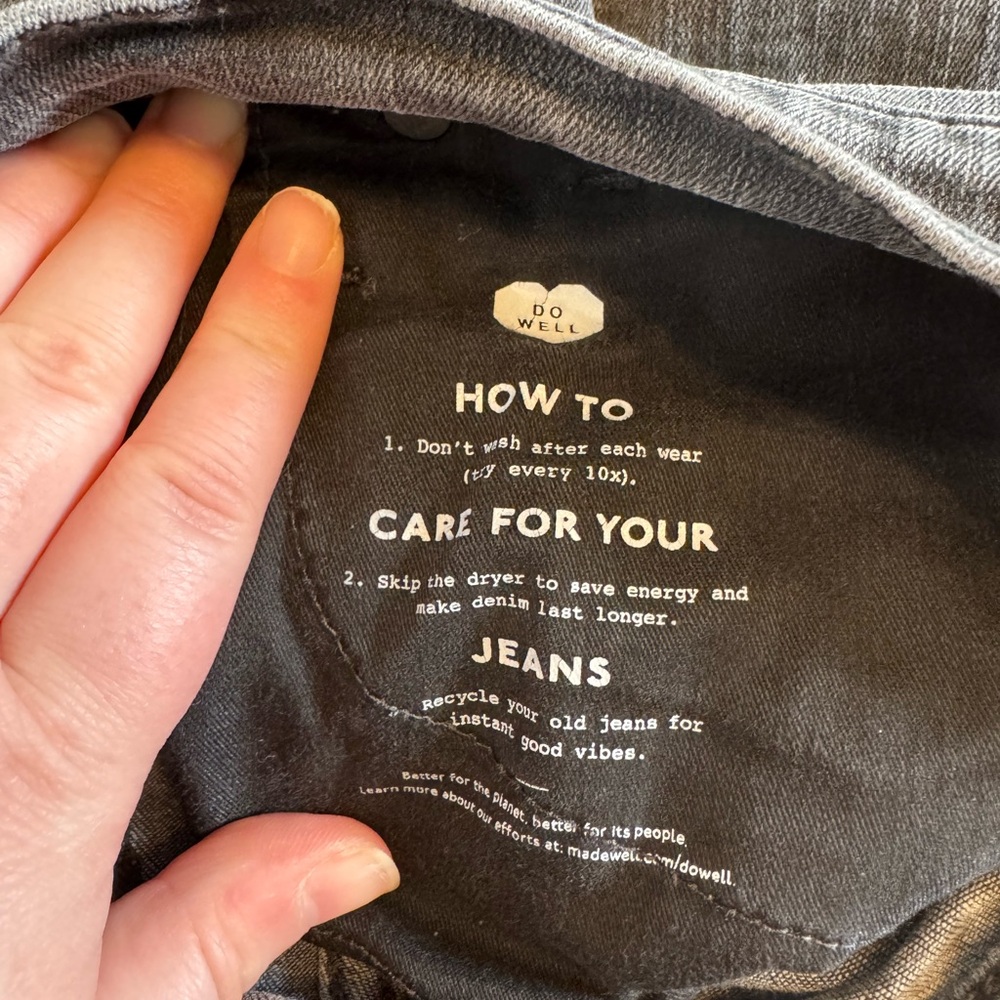 Women’s Madewell Black Ankle Jeans - Picture 10 of 11